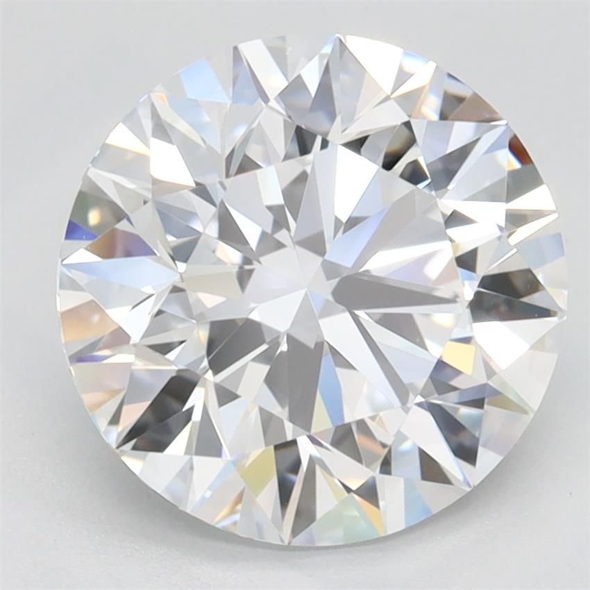 3.00ct D IF Rare Carat Ideal Cut Round Lab Grown Diamond