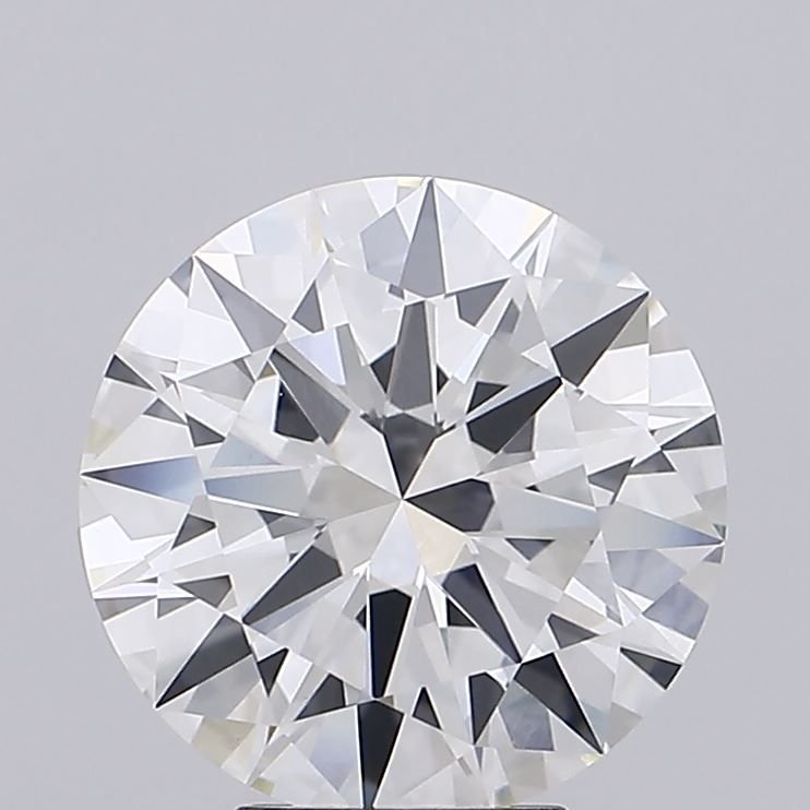 5.06ct H VVS2 Excellent Cut Round Lab Grown Diamond