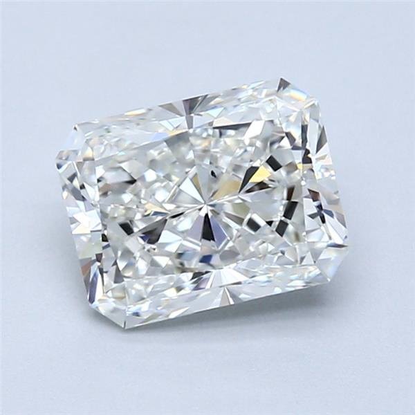 1.51ct H VS2 Very Good Cut Radiant Diamond