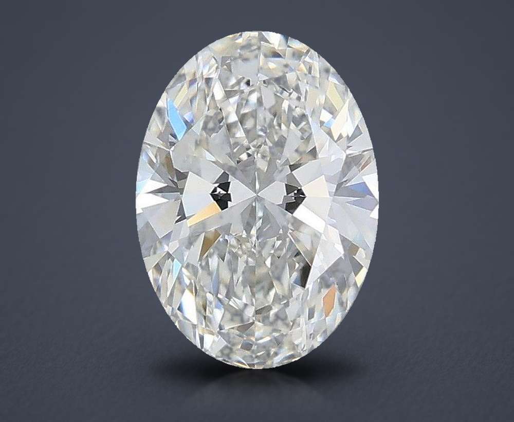 0.50 Carat Oval Lab Diamond