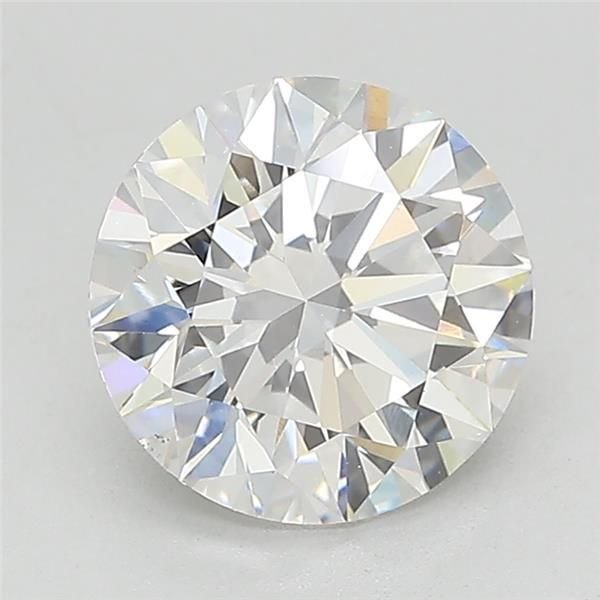 2.04ct D VS1 Rare Carat Ideal Cut Round Lab Grown Diamond