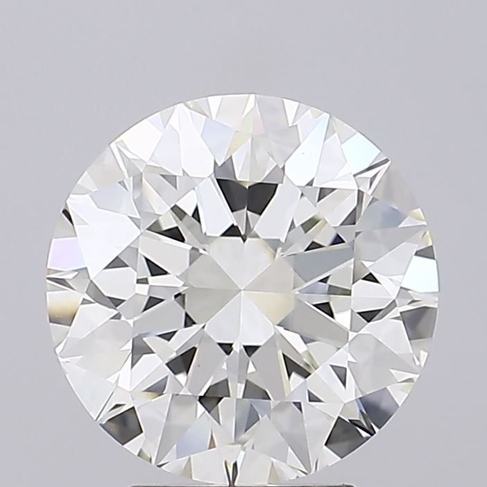 4.08ct K VS1 Rare Carat Ideal Cut Round Diamond