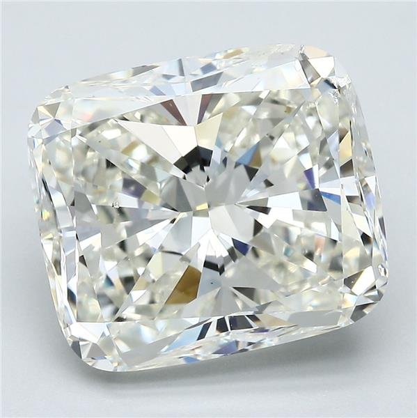 8.08ct J SI1 Good Cut Cushion Diamond