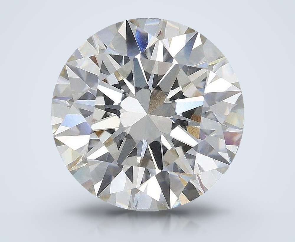 4.02 Carat Round Lab Diamond