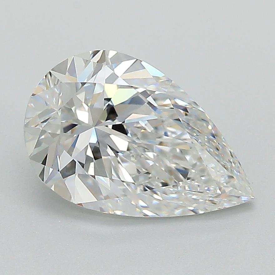 2.05ct E VS1 Rare Carat Ideal Cut Pear Lab Grown Diamond
