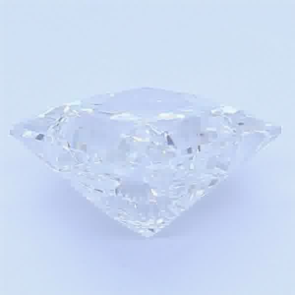 0.89ct F VS1 Rare Carat Ideal Cut Princess Lab Grown Diamond