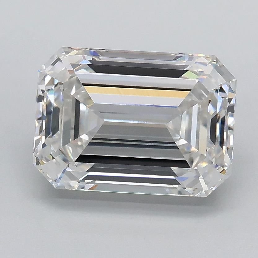 2.07ct F VS1 Rare Carat Ideal Cut Emerald Lab Grown Diamond