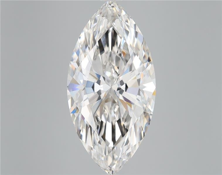 5.12ct G VS1 Rare Carat Ideal Cut Marquise Lab Grown Diamond