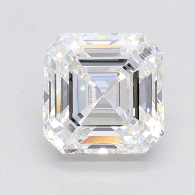 1.55ct E VVS2 Rare Carat Ideal Cut Asscher Lab Grown Diamond