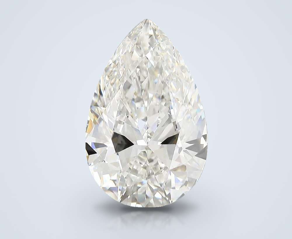 8.09 Carat Pear Lab Diamond