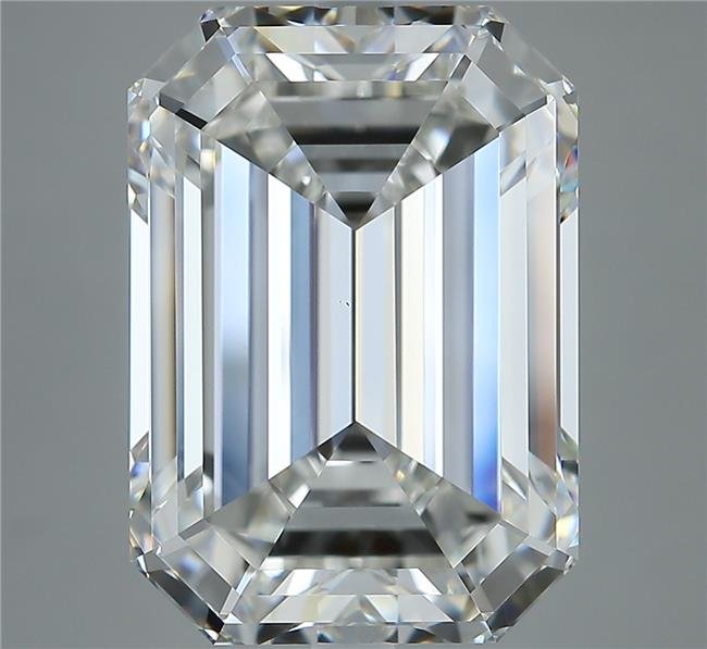 10.10ct G VS1 Rare Carat Ideal Cut Emerald Diamond