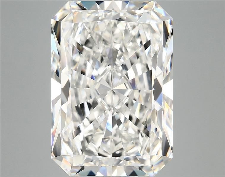 10.57ct F VVS2 Rare Carat Ideal Cut Radiant Lab Grown Diamond