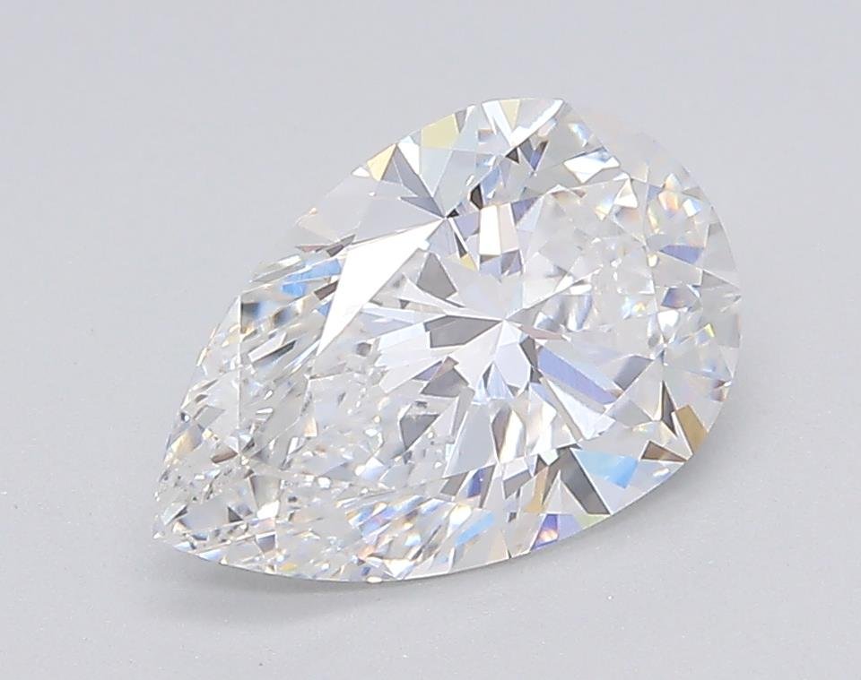 1.50ct E VS1 Rare Carat Ideal Cut Pear Lab Grown Diamond