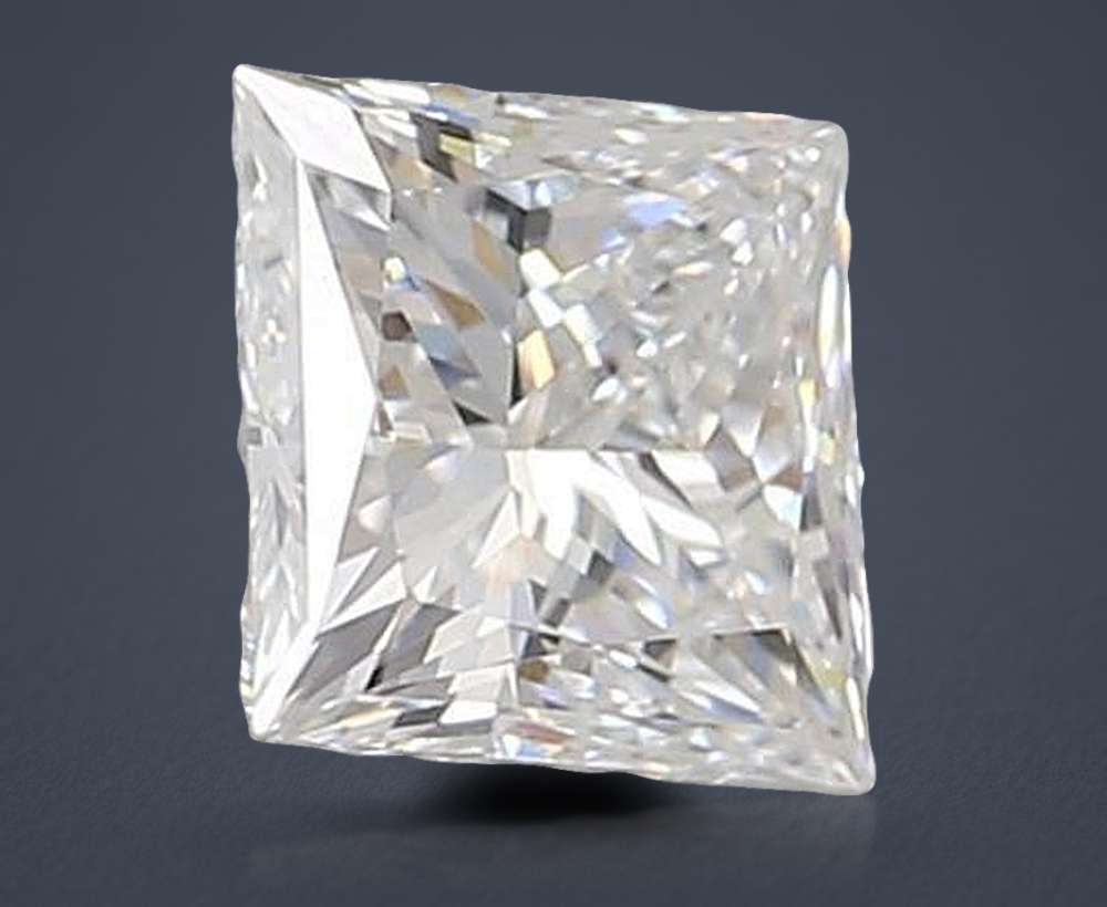 1.73 Carat Princess Lab Diamond