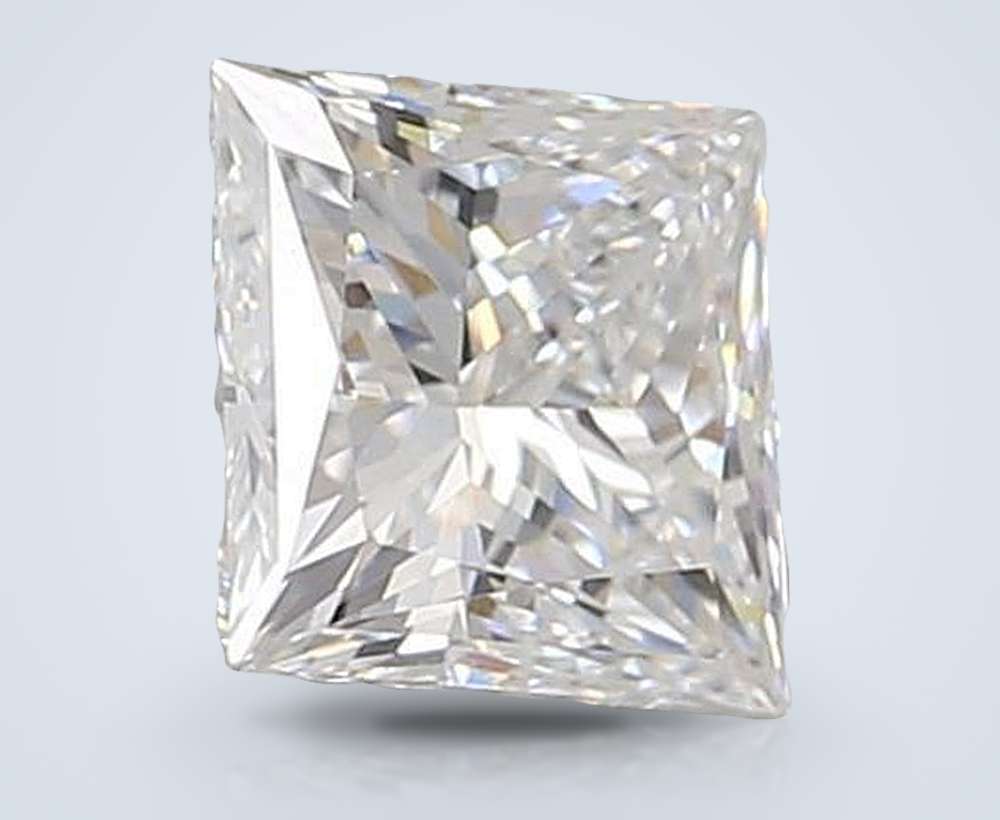 1.73 Carat Princess Lab Diamond