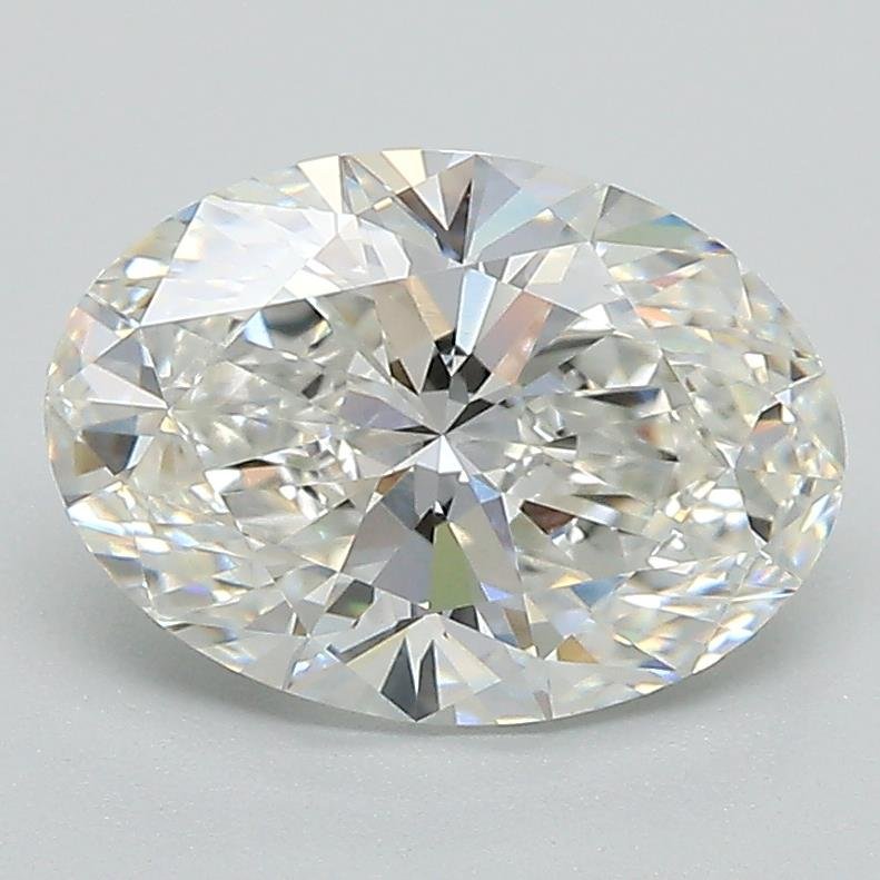 2.06ct G VVS2 Rare Carat Ideal Cut Oval Lab Grown Diamond