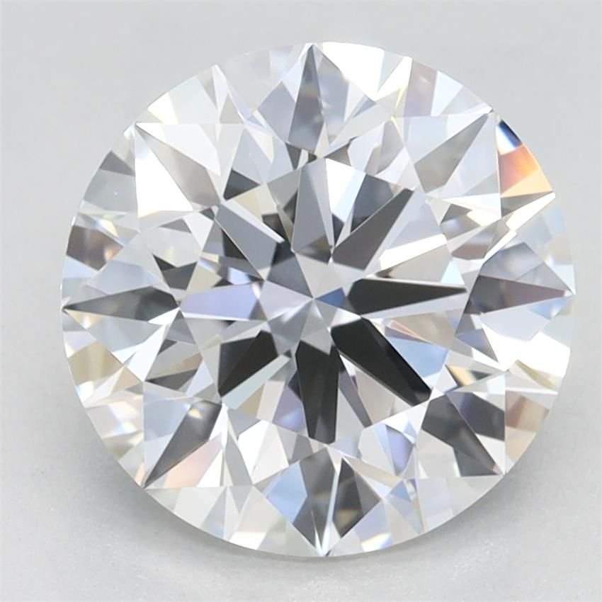 2.58ct D VVS1 Rare Carat Ideal Cut Round Lab Grown Diamond
