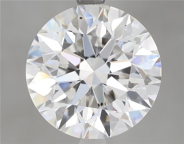 5.01ct F SI1 Excellent Cut Round Lab Grown Diamond