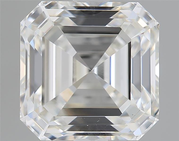 2.55ct G VVS2 Rare Carat Ideal Cut Asscher Lab Grown Diamond