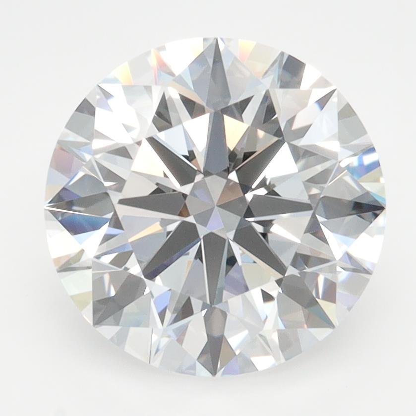 3.25ct D FL Rare Carat Ideal Cut Round Lab Grown Diamond