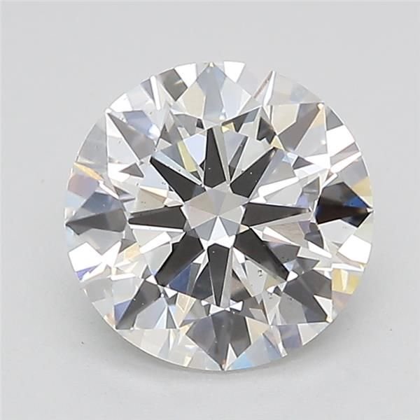 2.03ct D VS2 Rare Carat Ideal Cut Round Lab Grown Diamond