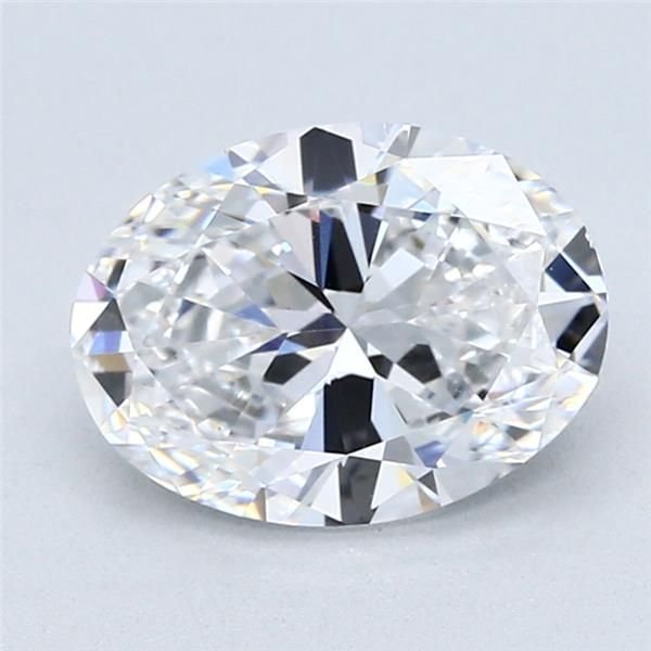 2.01ct D VS1 Rare Carat Ideal Cut Oval Diamond