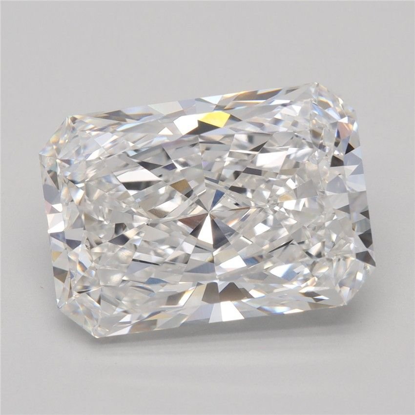6.27ct E VVS2 Rare Carat Ideal Cut Radiant Lab Grown Diamond