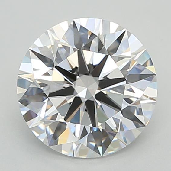 2.01ct D FL Rare Carat Ideal Cut Round Lab Grown Diamond