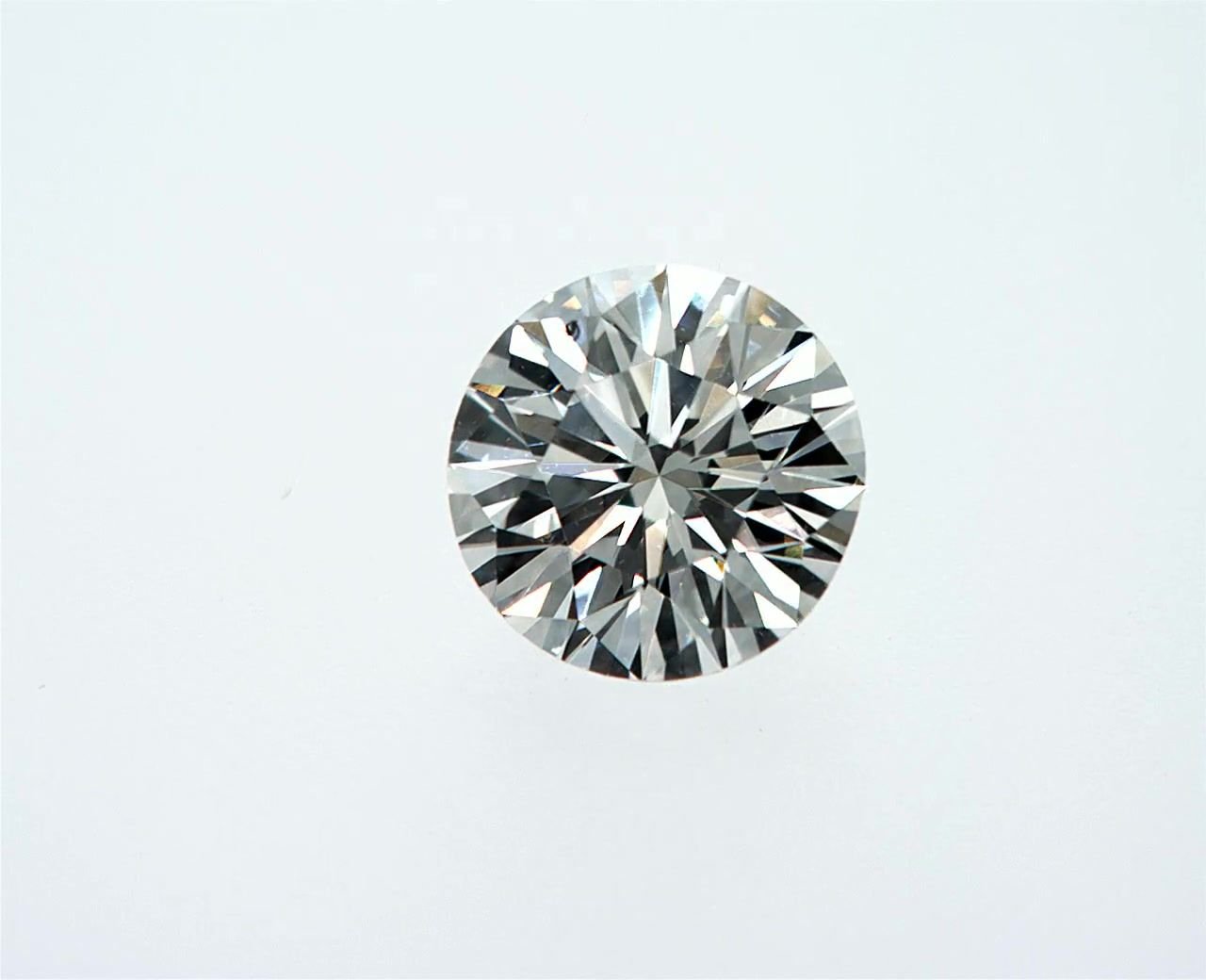 0.79 Carat Round Natural Diamond
