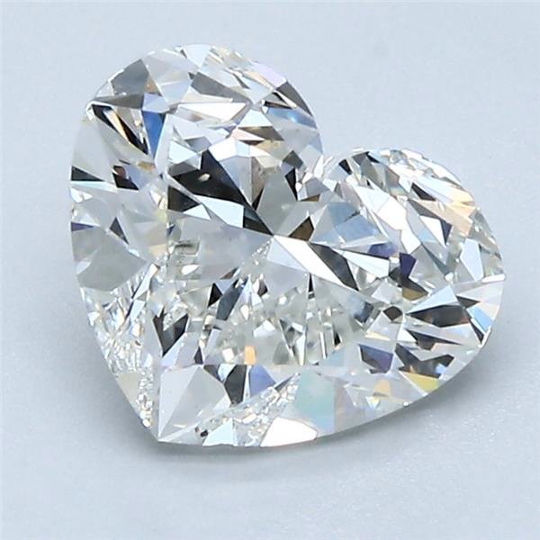 2.02ct G SI2 Rare Carat Ideal Cut Heart Diamond