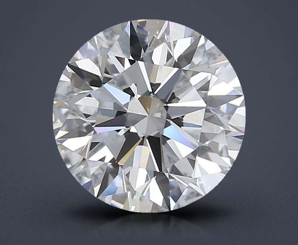 1.62 Carat Round Natural Diamond