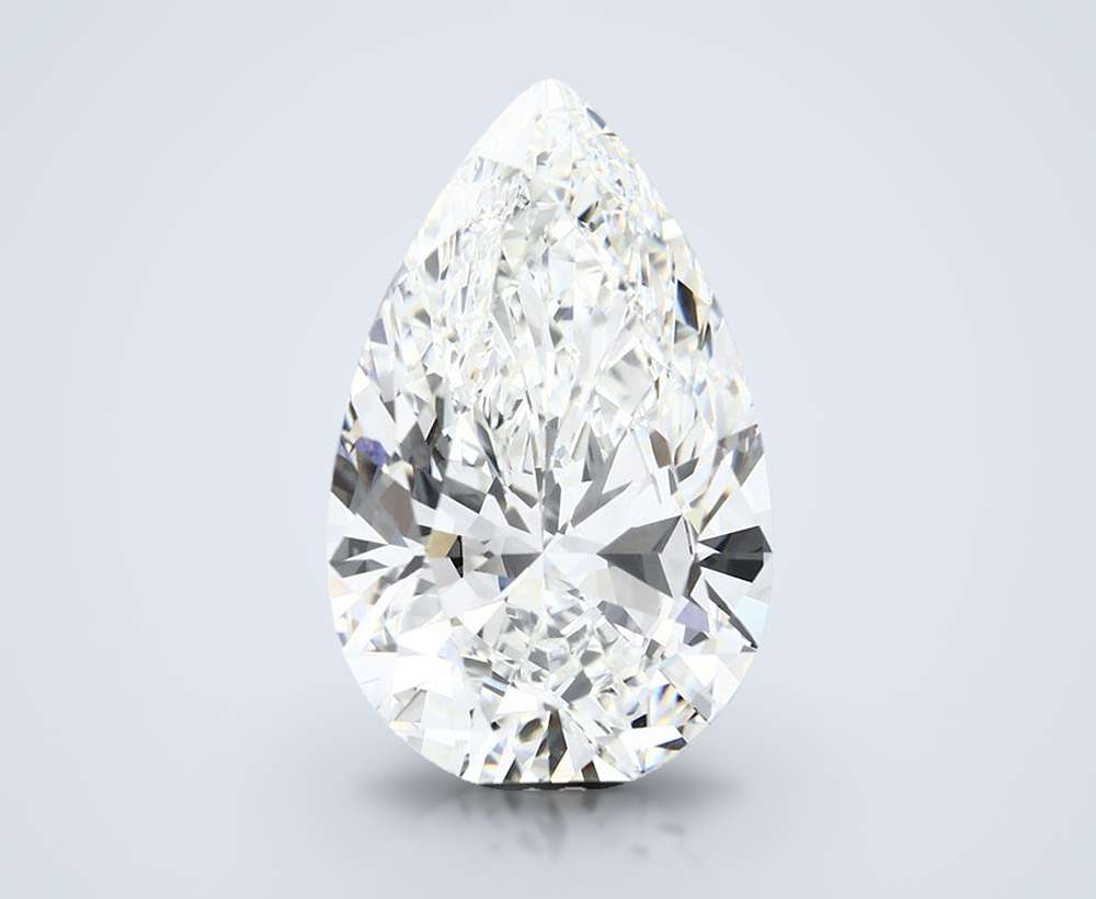 12.08 Carat Pear Lab Diamond
