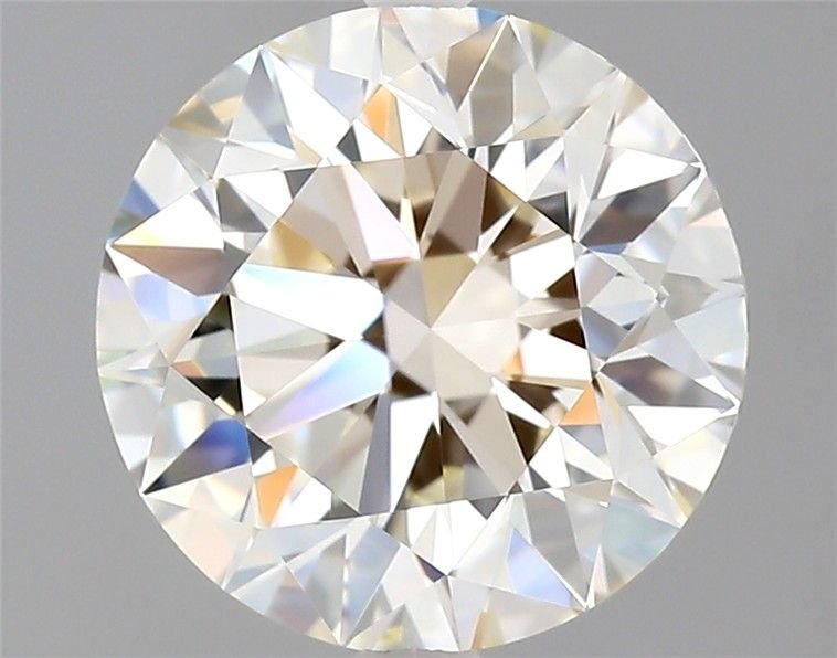2.01ct K VVS1 Rare Carat Ideal Cut Round Diamond