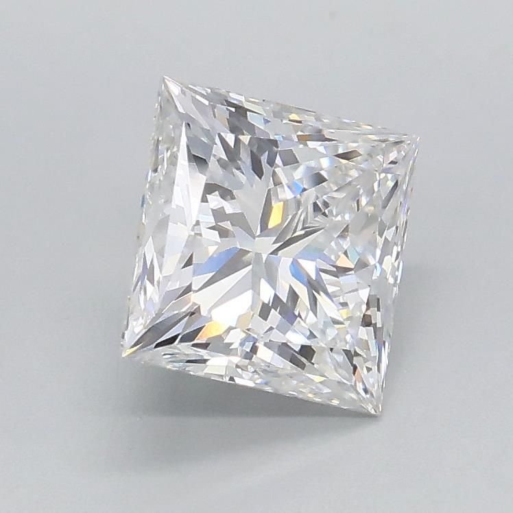 1.08ct E VVS2 Rare Carat Ideal Cut Princess Lab Grown Diamond