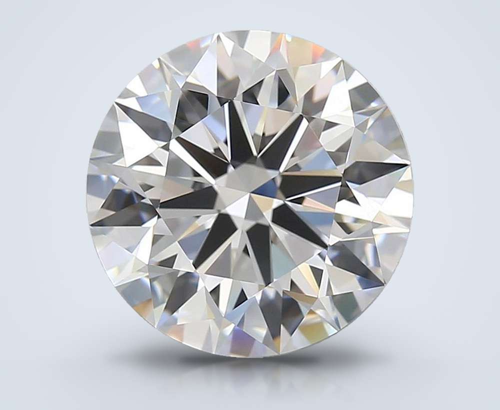 6.14 Carat Round Lab Diamond