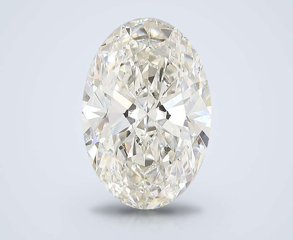 4.04 Carat Oval Lab Diamond