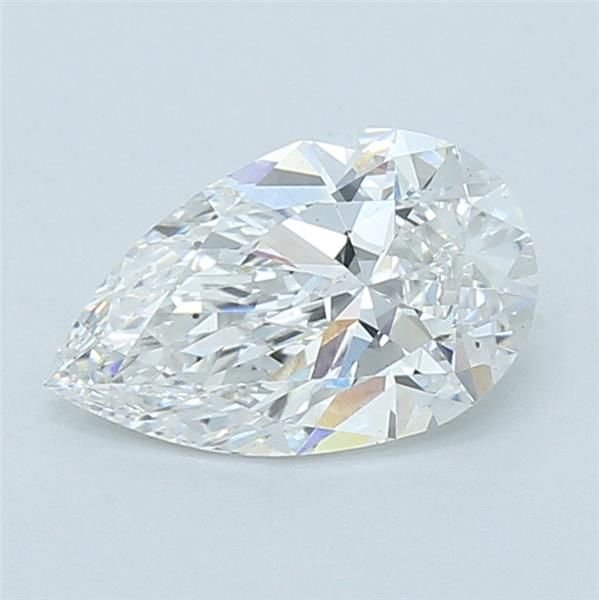 2.07ct E VS2 Rare Carat Ideal Cut Pear Lab Grown Diamond