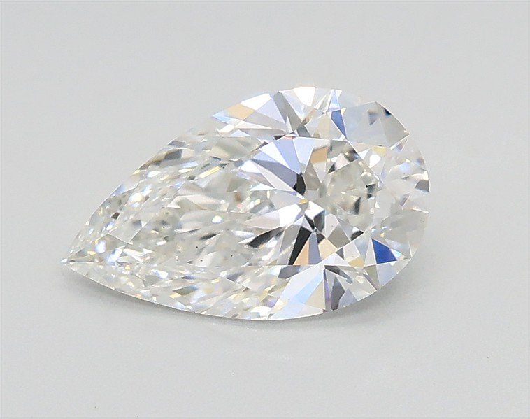 1.10ct E VS1 Rare Carat Ideal Cut Pear Lab Grown Diamond
