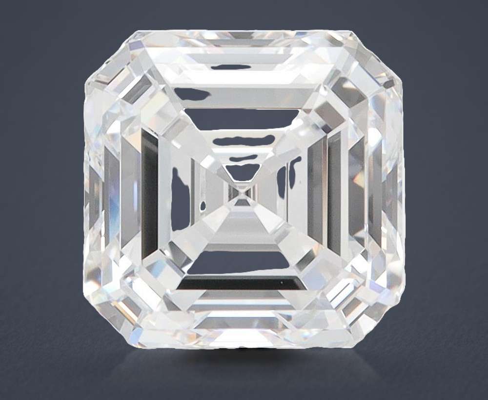 3.98 Carat Asscher Lab Diamond