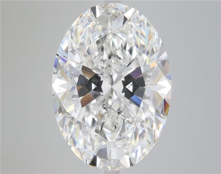 8.41ct F SI1 Rare Carat Ideal Cut Oval Lab Grown Diamond