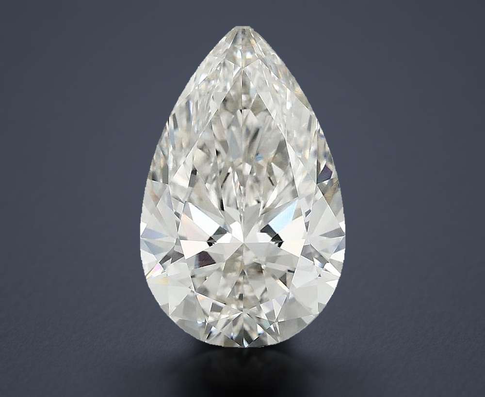3.04 Carat Pear Lab Diamond