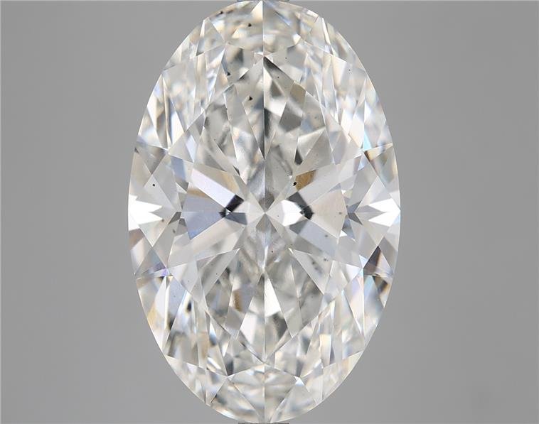 7.79ct G VS2 Rare Carat Ideal Cut Oval Lab Grown Diamond