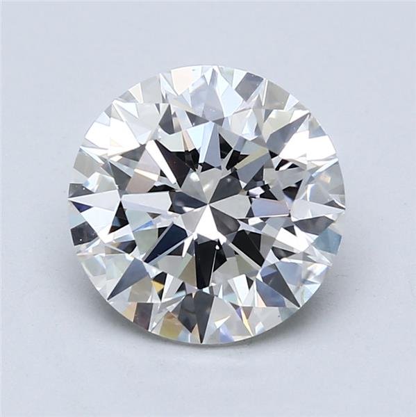 3.07ct G SI1 Rare Carat Ideal Cut Round Lab Grown Diamond