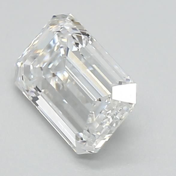 1.05ct E VVS2 Rare Carat Ideal Cut Emerald Lab Grown Diamond