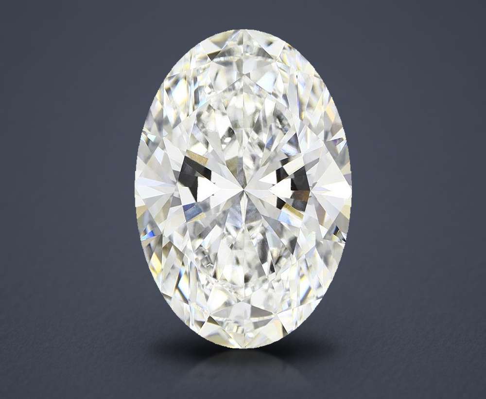7.91 Carat Oval Lab Diamond