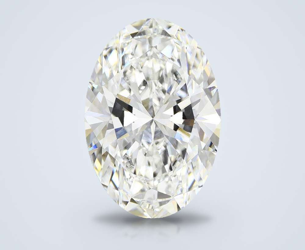 7.91 Carat Oval Lab Diamond