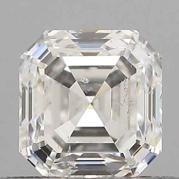 0.60ct G SI2 Rare Carat Ideal Cut Asscher Diamond