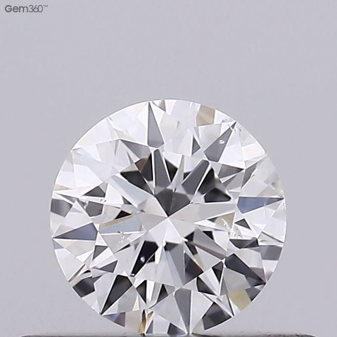 0.30ct D SI2 Rare Carat Ideal Cut Round Diamond