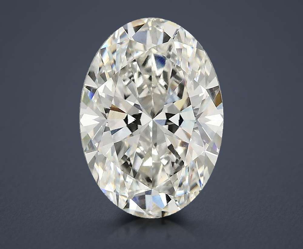 2.71 Carat Oval Lab Diamond