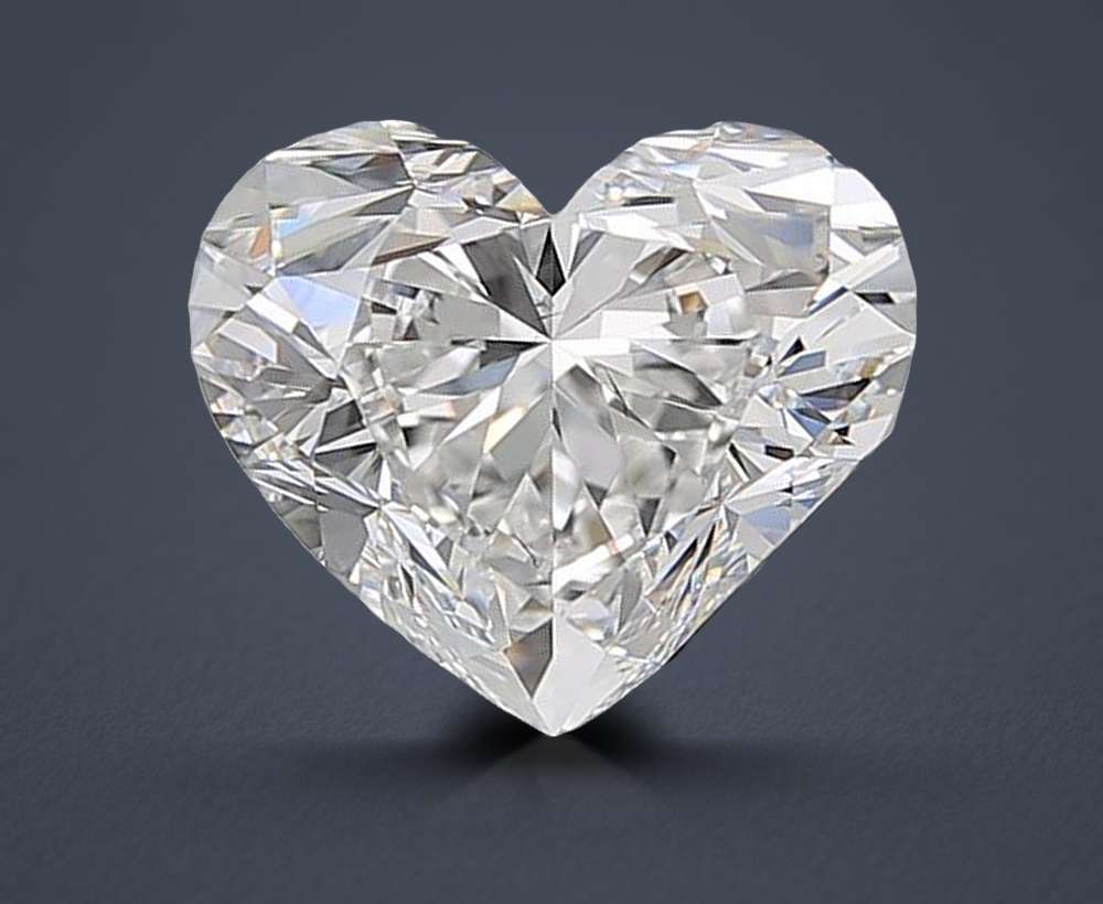 3.02 Carat Heart Natural Diamond